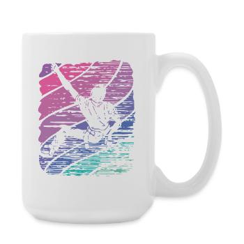 Bloc de bloc de Boulderer - Grande tasse 440 ml - blanc - Droite