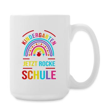 Kita Erste Klasse Schüler Kindergarten - Große Tasse 440 ml - Weiß - Rechts