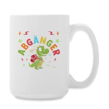 Daycare First Grade Dinosaur Student Kindergarten - Large Mug 440 ml - white - Right