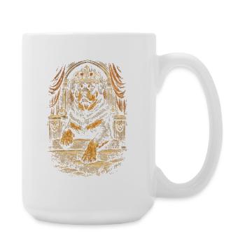 Chien Rottweiler - Grande tasse 440 ml - blanc - Droite