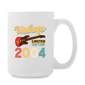 Vintage Guitar Limited Edition 2004 Art - Large Mug 440 ml - white - Right