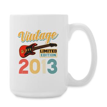 Art vintage 2013 Guitare électrique Édition Limitée - Grande tasse 440 ml - blanc - Droite