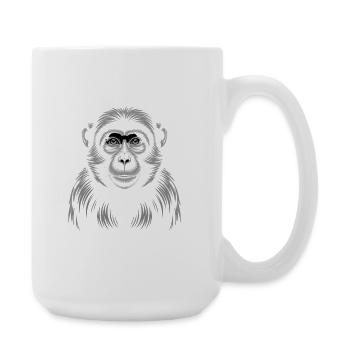 Monkey - Large Mug 440 ml - white - Right
