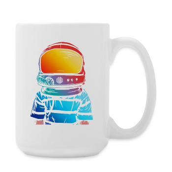 Astronaut Dream Gift for Kids - Large Mug 440 ml - white - Right