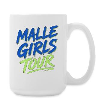 Malle Girls Tour Mallorca Holiday Party - Large Mug 440 ml - white - Right