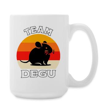 Team Degu - Large Mug 440 ml - white - Right