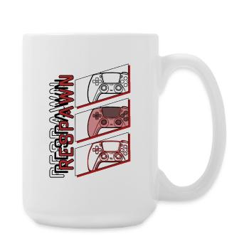 Respawn - Große Tasse 440 ml - Weiß - Rechts
