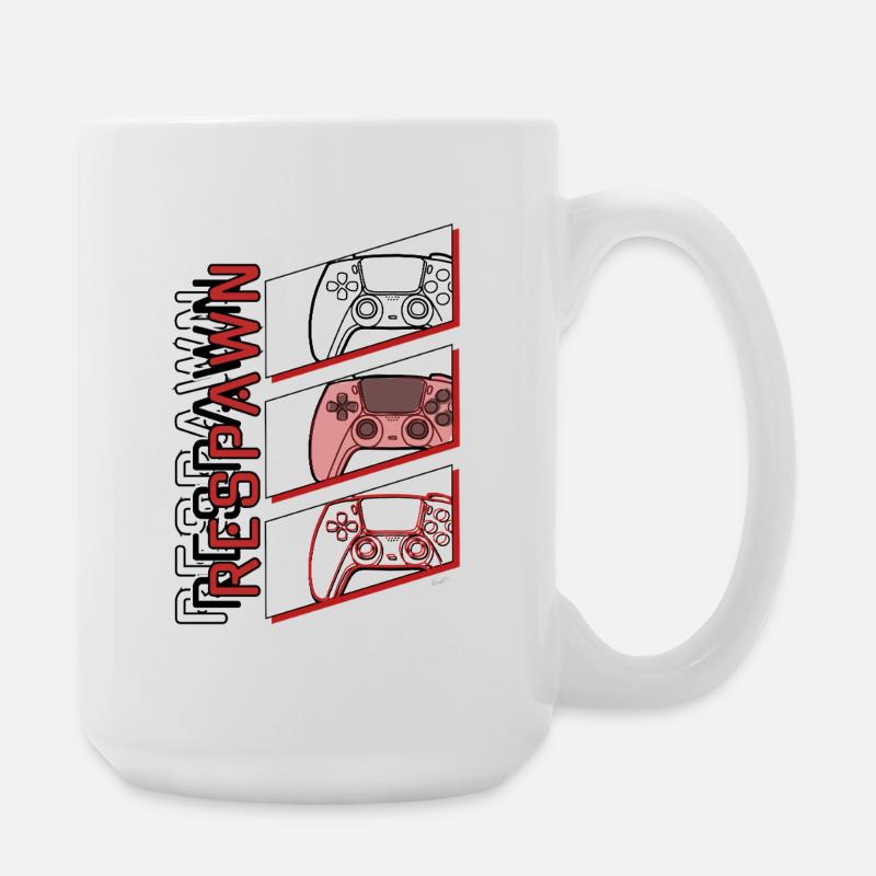 Respawn - Large Mug 440 ml - white