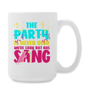 Rat, house rat, rat owner, rat lover - Large Mug 440 ml - white - Right