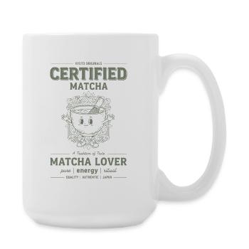 Certified Matcha Lover Kyoto Originals Pure Energy - Large Mug 440 ml - white - Right