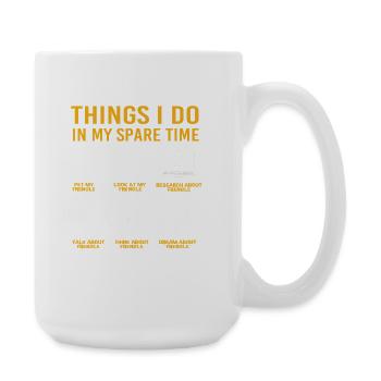 Frengle Dog - Grande tasse 440 ml - blanc - Droite