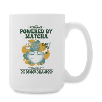 Powered By Matcha Daily Zen Matcha Maker Kyoto - Large Mug 440 ml - white - Right