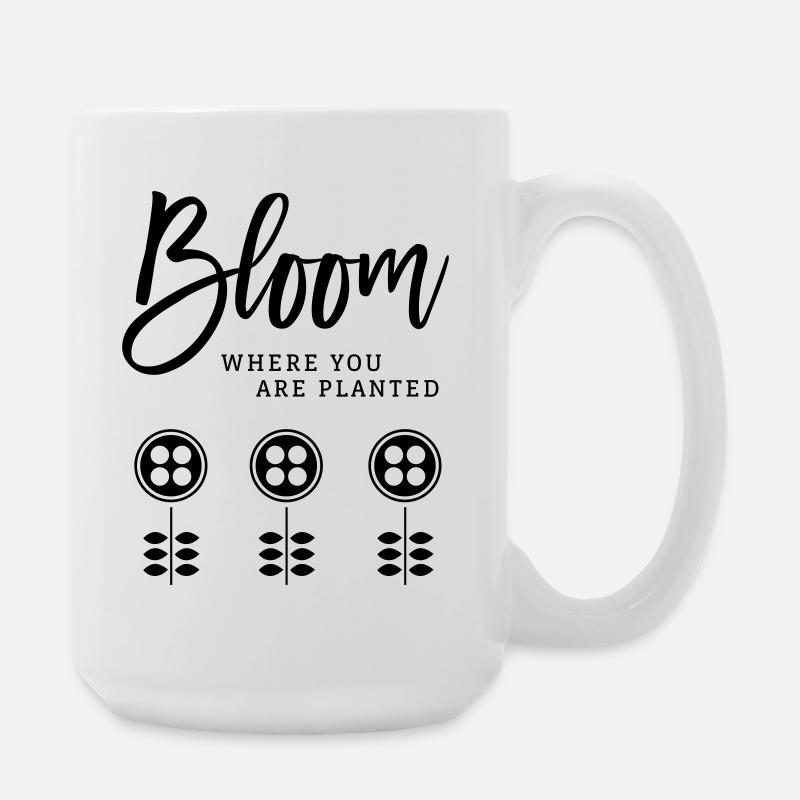 Bloom - Large Mug 440 ml - white