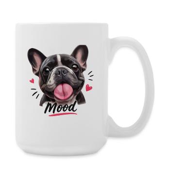 Ambiance Bouledogue Français Drôle - Grande tasse 440 ml - blanc - Droite