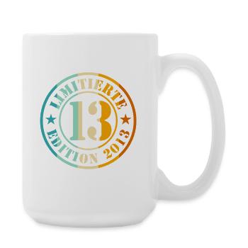 13th Birthday - Large Mug 440 ml - white - Right