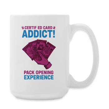 Erfahrung beim Eröffnen eines zertifizierten Card Addict Packs - Große Tasse 440 ml - Weiß - Rechts