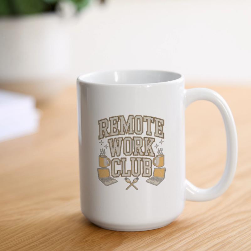 Remote Work Club Web Developer Remote Developer Große Tasse 440 ml