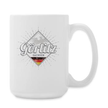 Görlitz Stadt in Deutschland Sachsen Souvenir - Große Tasse 440 ml - Weiß - Rechts