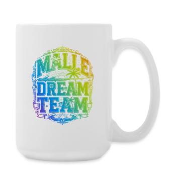 Malle Dream Team Colorful - Large Mug 440 ml - white - Right