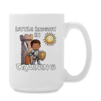 Ren Faire Medieval Little Knight In Training - Large Mug 440 ml - white - Right