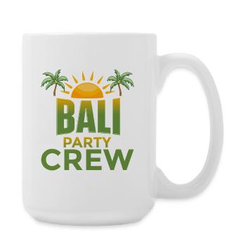Bali Party Crew - Große Tasse 440 ml - Weiß - Rechts