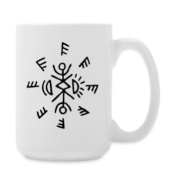 FROM-Inspired Talisman Shirt – Horror Mystery - Large Mug 440 ml - white - Right