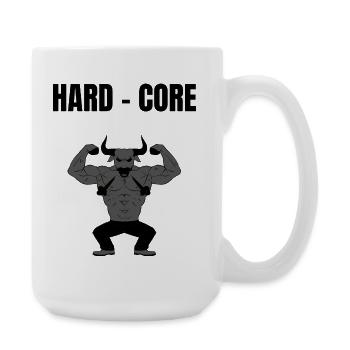 Hard Core Minotaur Power - Large Mug 440 ml - white - Right