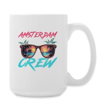 Amsterdam Party Crew - Grande tasse 440 ml - blanc - Droite