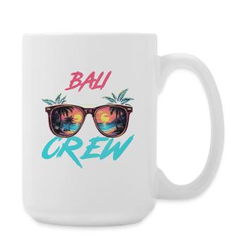 Bali Party Crew - Große Tasse 440 ml - Weiß - Rechts