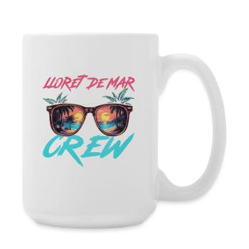 Lloret De Mar Party Crew - Große Tasse 440 ml - Weiß - Rechts