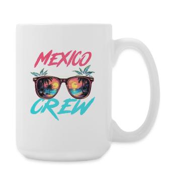 Mexiko Party Crew - Große Tasse 440 ml - Weiß - Rechts