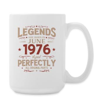 Légende du 50e anniversaire Millésime de juin 1976 - Grande tasse 440 ml - blanc - Droite