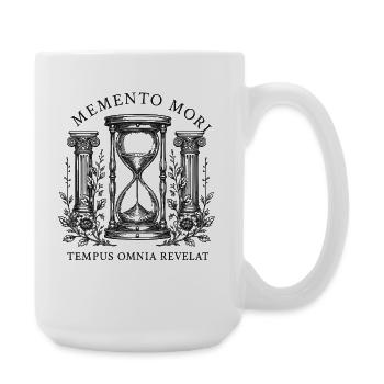 Tempus Omnia Revelat - Large Mug 440 ml - white - Right