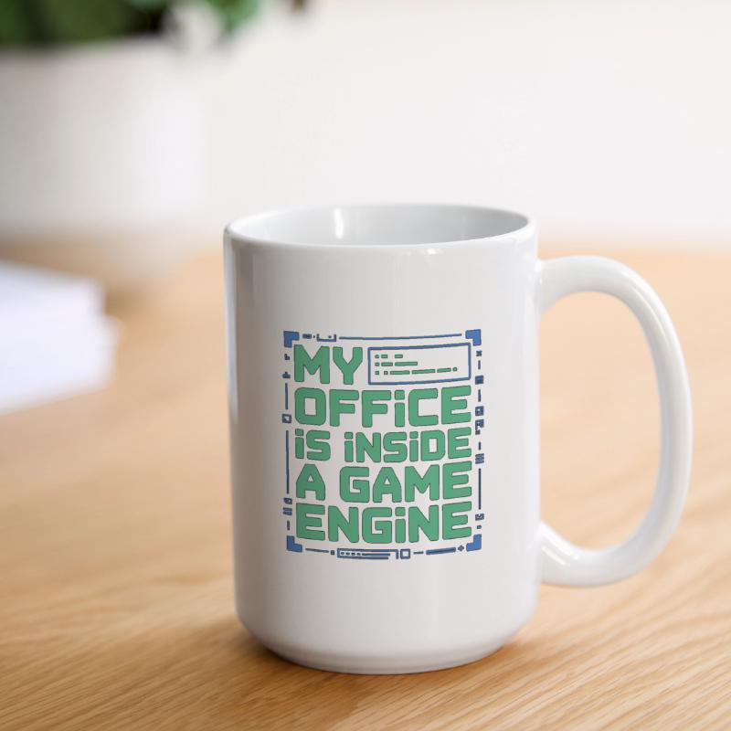 Game Developer My Office Is Inside Game Developer Große Tasse 440 ml