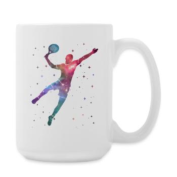 Padel Tennis Padel Joueurs de Padel Espace Padel - Grande tasse 440 ml - blanc - Droite