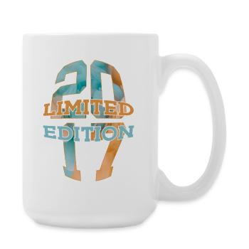 LIMITED EDITION 2017 9 YEARS 9TH BIRTHDAY - Large Mug 440 ml - white - Right