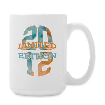 ÉDITION LIMITÉE 2012 14 ANS 14E ANNIVERSAIRE - Grande tasse 440 ml - blanc - Droite