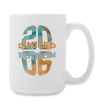 ÉDITION LIMITÉE 2006 20 ANS 20E ANNIVERSAIRE - Grande tasse 440 ml - blanc - Droite