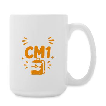CM1 J'peux pas j’ai CM1 - Grande tasse 440 ml - blanc - Droite