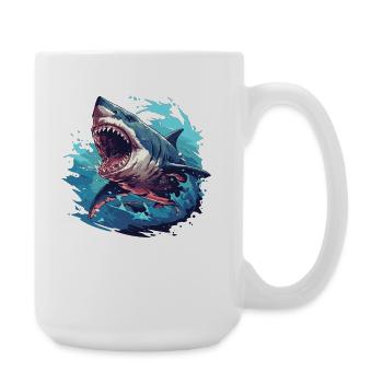 Megalodons Megalodon - Large Mug 440 ml - white - Right