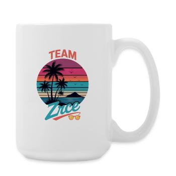 Team Zrce Sunset Beach - Large Mug 440 ml - white - Right
