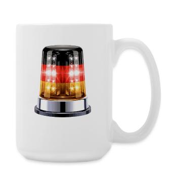 Sirène Beacon de l’Allemagne Hyperréaliste - Grande tasse 440 ml - blanc - Droite