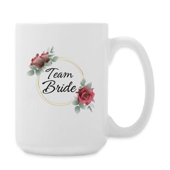 Team Bride Matching - Large Mug 440 ml - white - Right