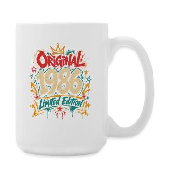 Édition Originale Limitée 1986 - Grande tasse 440 ml - blanc - Droite