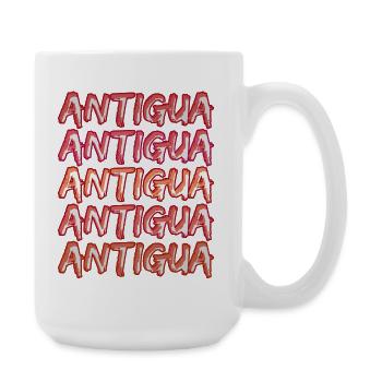 Antigua Graffiti Serie - Große Tasse 440 ml - Weiß - Rechts