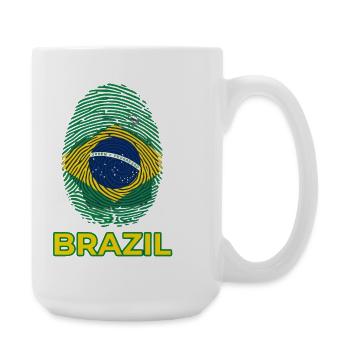 Brésil - Grande tasse 440 ml - blanc - Droite