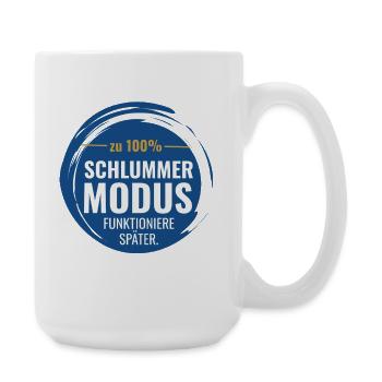 Schlummermodus – Funktioniere später - Große Tasse 440 ml - Weiß - Rechts