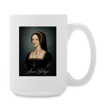 Anne Boleyn Renaissance Portrait - Large Mug 440 ml - white - Right