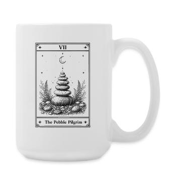 The Pebble Pilgrim | Tarot Card Nature - Large Mug 440 ml - white - Right