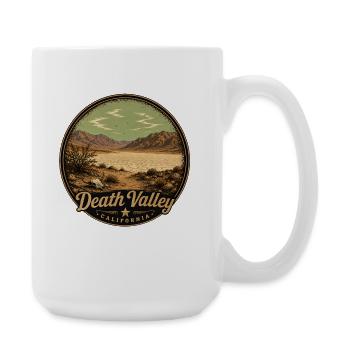 Death Valley California Desert Landscape - Large Mug 440 ml - white - Right